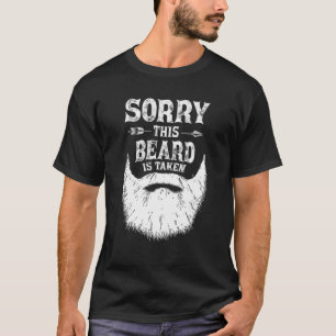 Camiseta Los Hombres Lamentan Que Esta Barba Se Tome Gracio