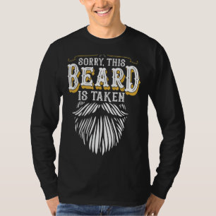 Camiseta Los Hombres Lamentan Que Esta Barba Se Tome Gracio
