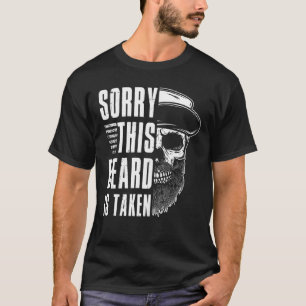 Camiseta Los hombres lamentan que esta barba se tome por un