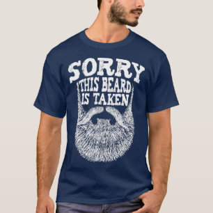 Camiseta Los hombres lamentan que su barba se tome barba má