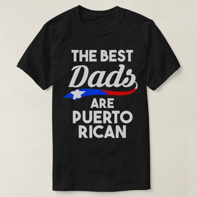 Camiseta Los hombres las mejores papas son Puerto Rico (Diseño del anverso)