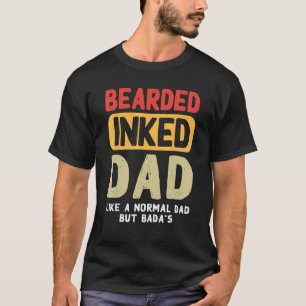 Camiseta Los Hombres Llevan A Un Papá Con La Barba Como Un