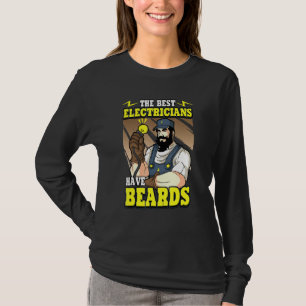 Camiseta Los Hombres Los Mejores Electricistas Tienen Cabez