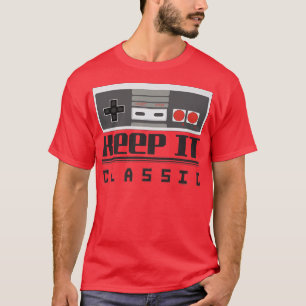 Camiseta Los hombres mantienen la tecnología CLÁSICA y cont