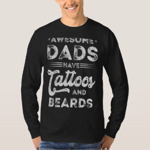 Camiseta Los Hombres Maravillosos Tienen Tatuajes Y Padres