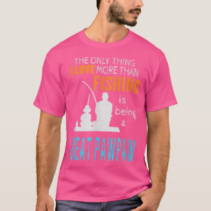 Camiseta Los hombres más que el amor pescando Gran Pawpaw E