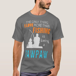 Camiseta Los hombres más que el amor pescar abuelo especial