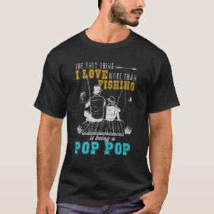 Camiseta Los hombres más que el amor por la pesca del abuel