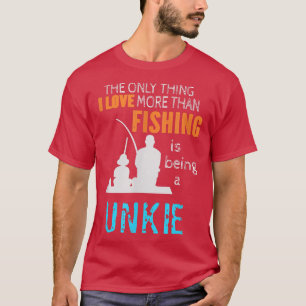 Camiseta Los hombres más que el amor por la pesca del tío e
