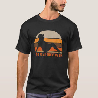 Camiseta Los Hombres Me Arrojan Un Poco De Gravedad