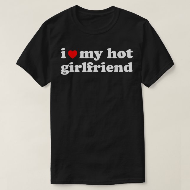 Camiseta Los hombres me encantan mis amigas calientes (Diseño del anverso)