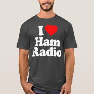 Camiseta Los hombres me encantan Radio Ham Souvenir Funny