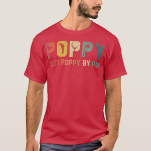 Camiseta Los hombres mejor adormidera del Día de los Padres