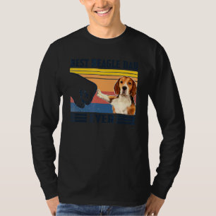 Camiseta Los hombres mejor beagle papá jamás perro día del 