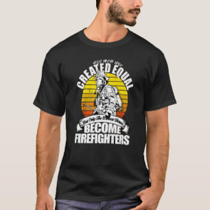 Camiseta Los Hombres Mejor Bombarderos Para Bomberos Y Bomb