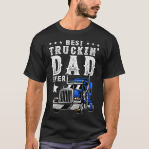 Camiseta Los hombres mejor camionero para papá divertidos d