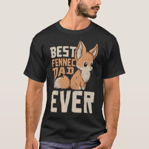 Camiseta Los Hombres Mejor Fennec Dad Cita Para Tu Fennec F