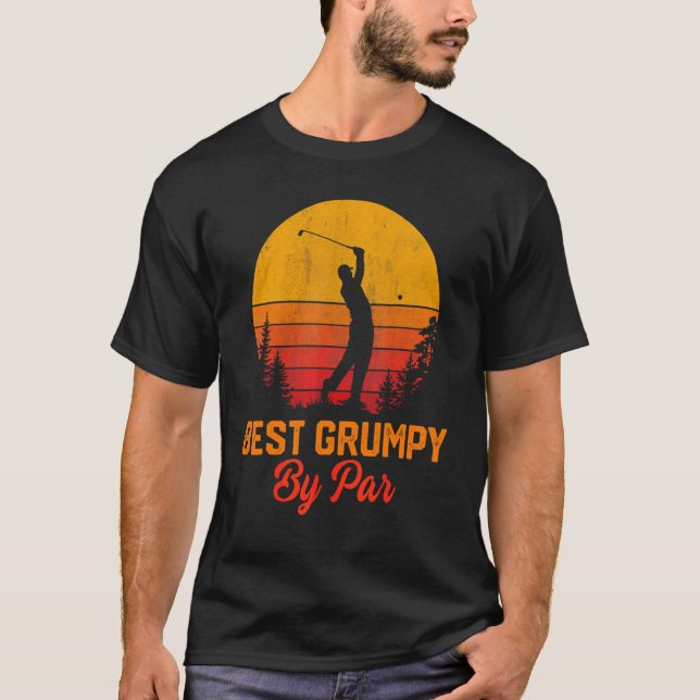 Camiseta Los Hombres Mejor Grumpy Por El Día De Los Padres  (Anverso)