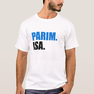 Camiseta Los hombres mejor Isa jamás ropa estonia del día d