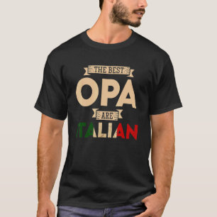 Camiseta Los Hombres Mejor Opa Son Pata Italiana
