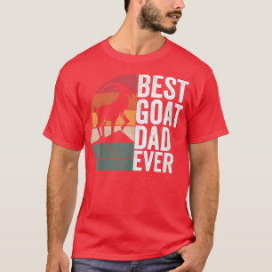 Camiseta Los hombres mejor padre de cabra de todos los tiem