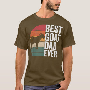Camiseta Los hombres mejor padre de cabra de todos los tiem