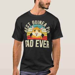 Camiseta Los hombres mejor papa de cerdo guineano jamás roe