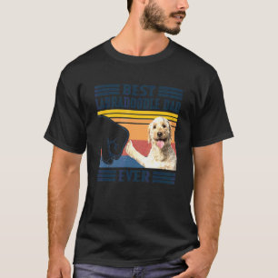 Camiseta Los hombres mejor papa de perro del mundo