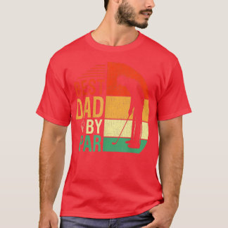 Camiseta Los Hombres Mejor Papá Por El Día De Los Padres Re