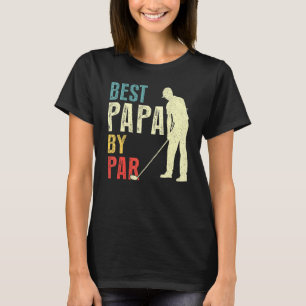 Camiseta Los hombres mejor Papaw de Par Golf, papá
