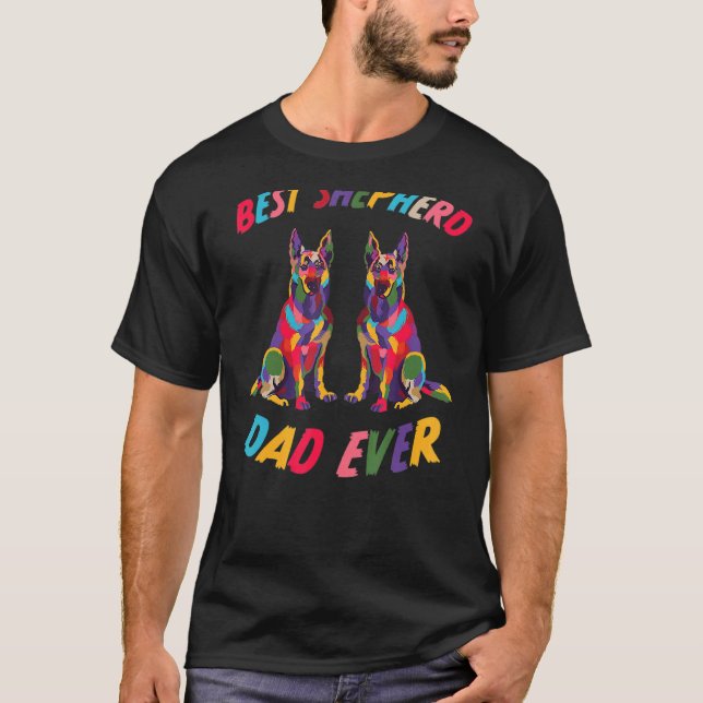 Camiseta Los hombres mejor pastor de papá que nunca dijeron (Anverso)