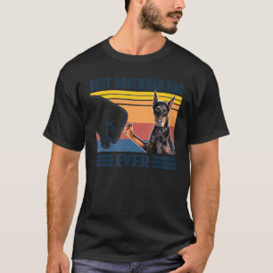 Camiseta Los hombres mejores hombres de Doberman papá jamás