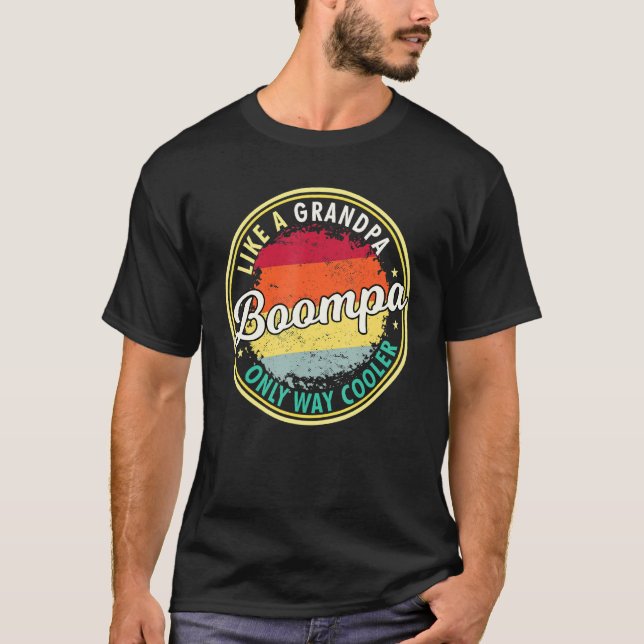 Camiseta Los Hombres Mentiran Boompa Como Un Abuelo, Y Lo H (Anverso)