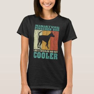 Camiseta Los Hombres Minimizan A Pinscher Dad Como A Un Pad