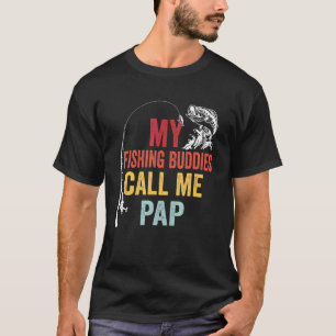 Camiseta Los hombres mis amigos favoritos de la pesca me ll