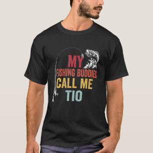 Camiseta Los hombres mis amigos favoritos de la pesca me ll