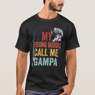 Camiseta Los hombres mis amigos favoritos de la pesca me ll
