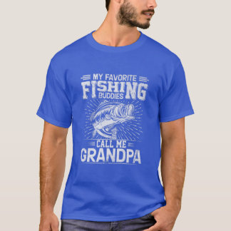 Camiseta Los hombres mis amigos favoritos de la pesca me ll