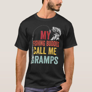 Camiseta Los hombres mis amigos favoritos de la pesca me ll