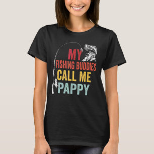 Camiseta Los Hombres Mis Amigos Pescadores Favoritarios Me