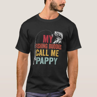 Camiseta Los Hombres Mis Amigos Pescadores Favoritarios Me