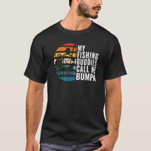 Camiseta Los Hombres Mis Budistas Pescadores Me Llaman Bump