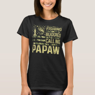 Camiseta Los Hombres Mis Budistas Pescadores Me Llaman Papa