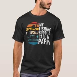 Camiseta Los Hombres Mis Budistas Pescadores Me Llaman Papp