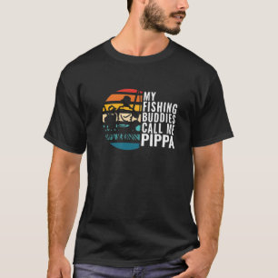 Camiseta Los Hombres Mis Budistas Pescadores Me Llaman Pipp