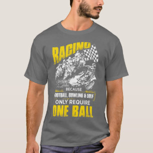 Camiseta Los Hombres Motocross Carreras Porque Otros Deport