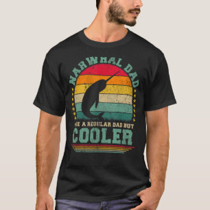 Camiseta Los Hombres Narwhal A Papá Le Gusta Un Padre Regul