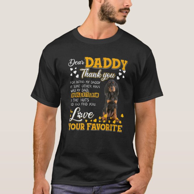 Camiseta Los Hombres Negros Y Tan Monos Queridos Papi Graci (Anverso)