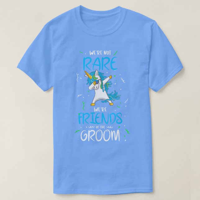 Camiseta Los Hombres No Eran Raros, Eran Amigos Del Groom,  (Diseño del anverso)
