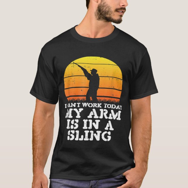 Camiseta Los hombres no pueden trabajar hoy Arman Sling Fun (Anverso)